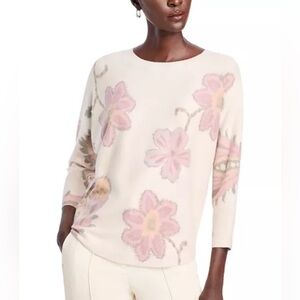 BNWT Sioni Crewneck Floral Sweater Medium $118
